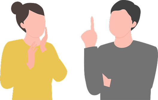 夫婦のイラスト