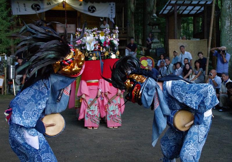 【実施済】飯能市・下名栗諏訪神社の獅子舞  ～伝統文化と歴史にふれる旅～（8/27）